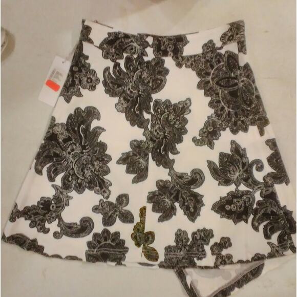 Tanya Taylor Mackenzie Skirt In White Floral/Paisley NWT - Picture 10 of 11